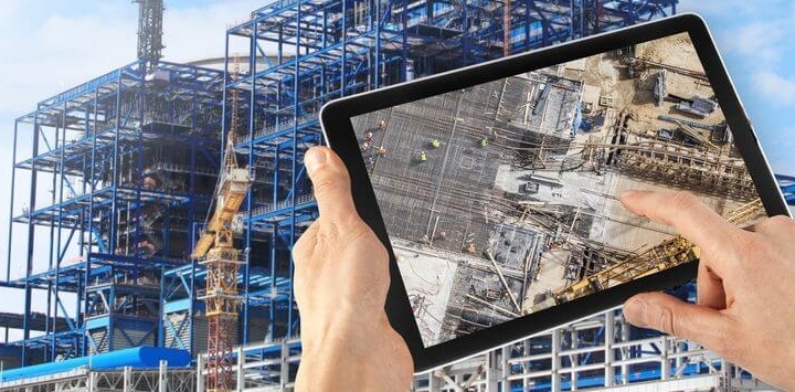 Monitoramento de obras com drones em São Paulo